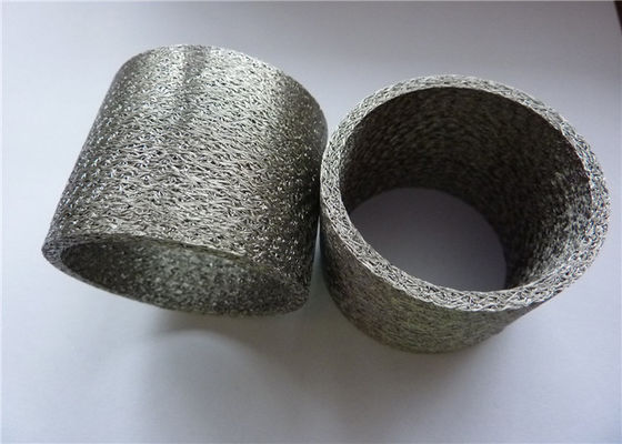OD30mm Cylindrical Anti Vibration Mount SS304 SS316 Compressed Wire Mesh for Industrial Damping