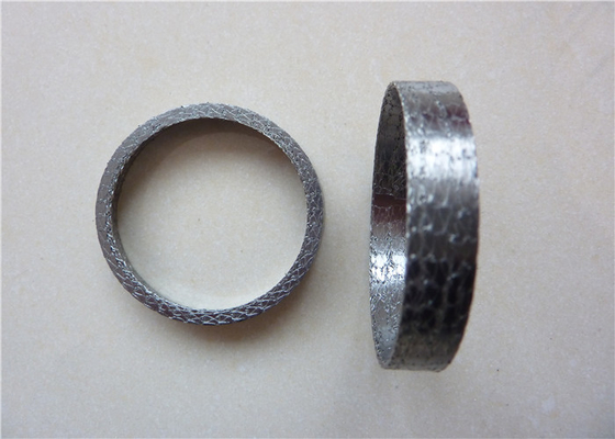OD50*20mm Compressed Knitted Wire Muffler Gasket 0.12mm - 0.35mm OEM