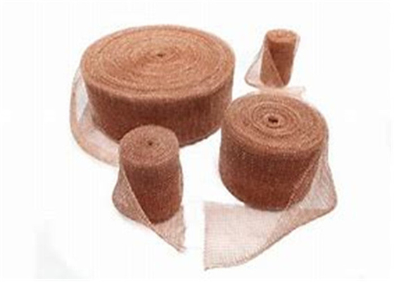 OEM Pure Copper Wire Mesh 35cm Width 30m Miter Pest / Rodent Control