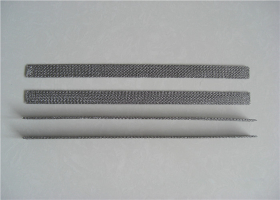 15cm 20cm 25cm Knitted Wire Mesh Tape SS304 Irregular Hole