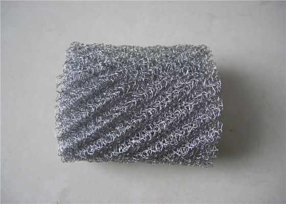 Tin Coated Knitted Wire Mesh 40mm 30m/roll Vapour Liquid Filtering For Shielding