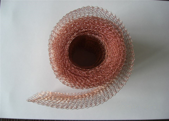 Stainless Steel Knitted Wire Mesh Filter 95% 0.28mm Wire Dia 200mm Sample Accept