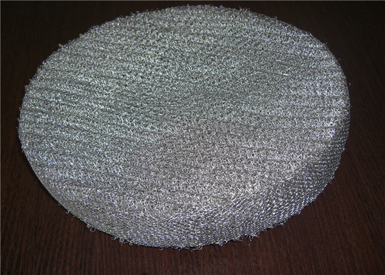Column Internal Mesh Filter Element , 40mm 80mm Mist Eliminators Mesh Pads