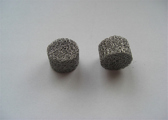 14*10mm 14*5mm Compressed Knitted Wire Mesh 1.1mm Snow Foam Lance Mesh Filter