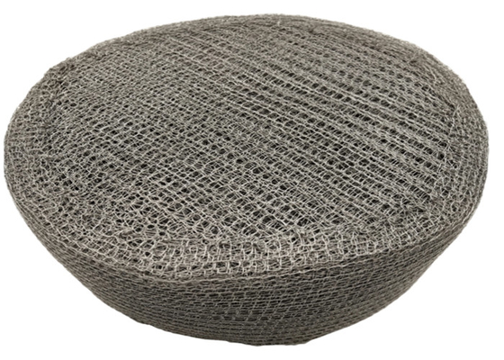 Aluminum Knitted Wire Mesh Customized Width 25cm - 30cm Filter Screen Mesh