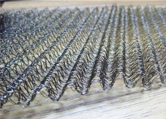 310SS Gas Liquid Filter Mesh Corrugated / Crimped 4mmx5mm Hole 0.28mm For Exhaust Systems