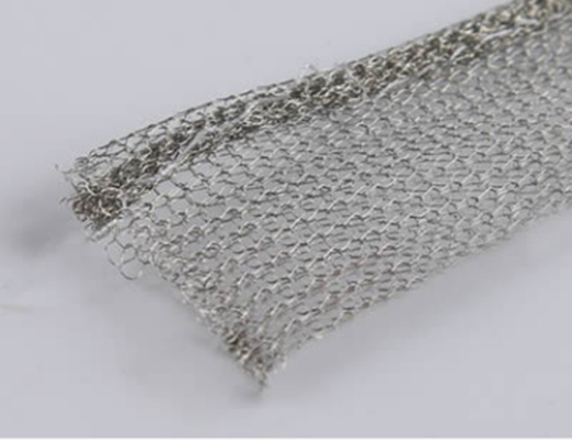 Cylinder Knitted Woven Wire Mesh Washers Compressed 30m for EMI Shielding