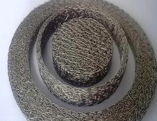 60*40*20mm Knitted Wire Mesh Gasket Shockproof 30mm For Automobile Mufflers