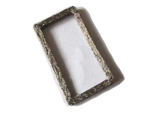 AISI304 14X10mm Compressed Knitted Wire Mesh For Snow Foam Lance Filter