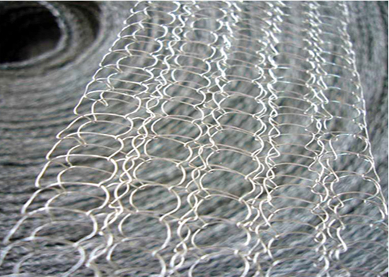 Stainless Steel Knitted Wire Mesh Gasket  1 Inch Width For EMI Shielding