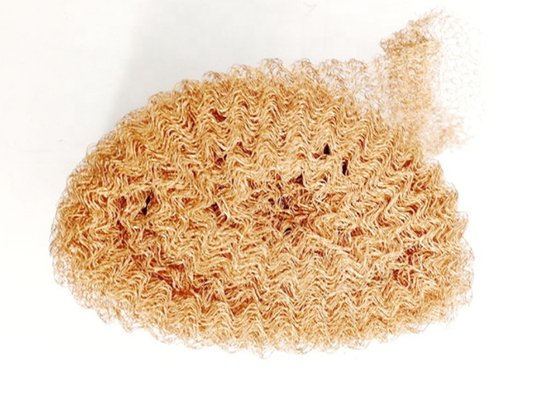 Knitted Copper Wire Mesh Tape 0.23mm 100mm Width 95% Filter