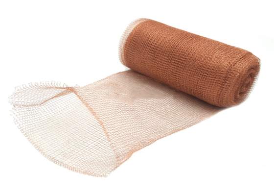 100mm Pure Copper Knitted Mesh 20ft For Distillation Column Packing