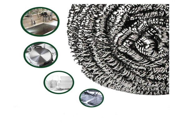 Heavy Duty 410 Stainless Steel Cleaning Ball 23g Dia 7cm Silver Color
