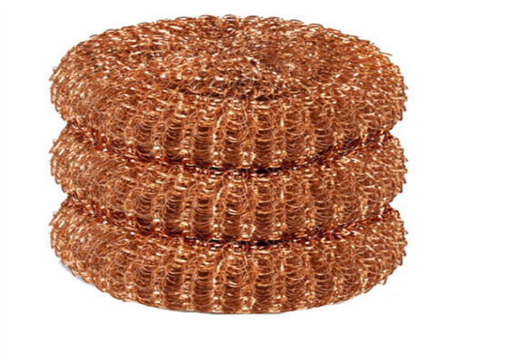 Home Stainless Steel Cleaning Ball , ODM Copper Wire Ball 20g 6.5*6.5cm
