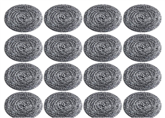 Heavy Duty 410 Stainless Steel Cleaning Ball 23g Dia 7cm Silver Color