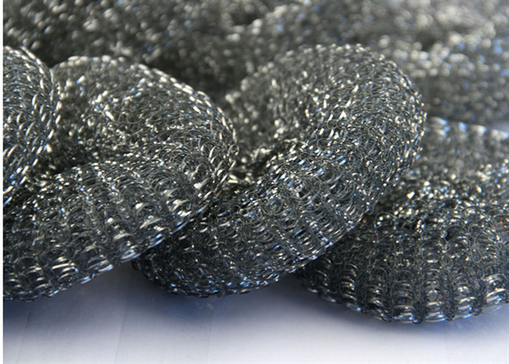 5pcs 20Gram Kitchen Cleaning Ball , Stainless Steel Galvanized Mesh Scourer OEM