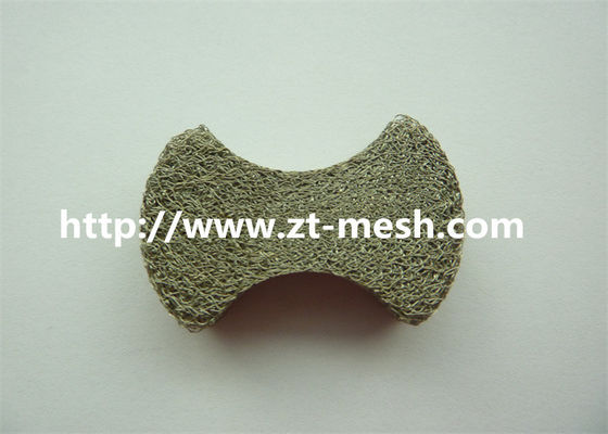 High Corrosion Resistance Compressed Knitted Wire Mesh For Rectangular Filtering Sus 316 Material