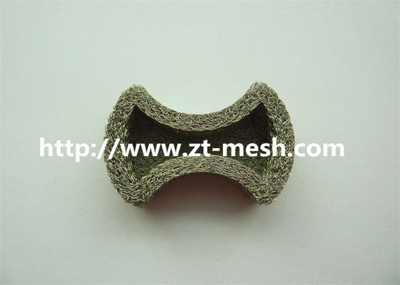 Length 1-1000mm Knitted Wire Mesh Gasket Extreme Temperature Range -200C-800C Oil Resistant