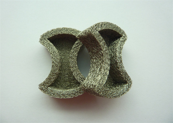 Knitted Wire Mesh Washer Stainless Steel Wire 0.12mm 35mm Elastic Core Clad ISO9001