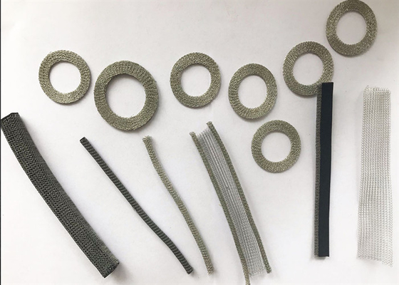 Customize 310s Knitted Wire Mesh Gasket 0.23mm Diameter For Emi Shielding