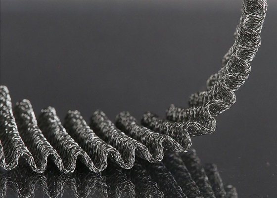 Customize Metal 30mm Knitted Stainless Steel Mesh Emi Shielding