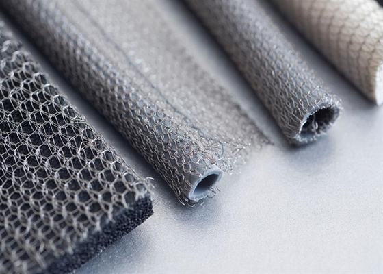 Tinned Copper Tube Shape Knitted Mesh Shielding Diameter 3mm For Mechanical