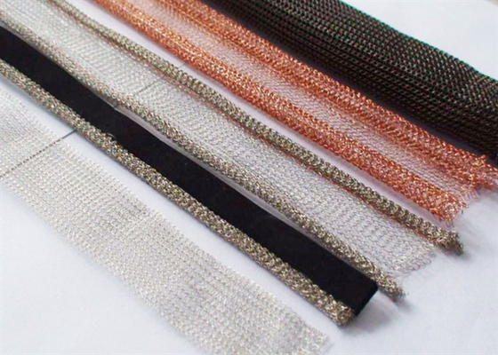 Tinned Copper Tube Shape Knitted Mesh Shielding Diameter 3mm For Mechanical