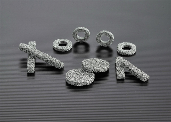Silver Color 304 Steel Knitted Wire Mesh Gasket For Egr Cooler