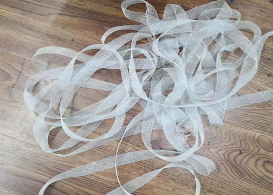 100% Customized 38mm Width Knitted Copper Wire Mesh For Gas Liquid Filter