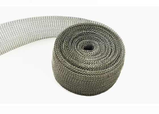 Dia 25cm Knitted Wire Mesh Copper Titanium Stainless Steel In Gas Liquid Filter