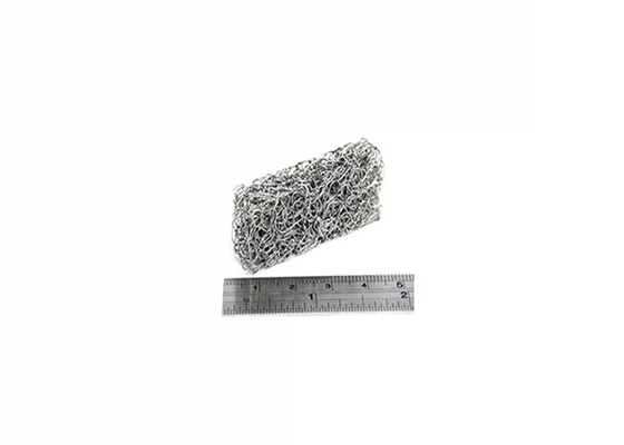 Dia 25cm Knitted Wire Mesh Copper Titanium Stainless Steel In Gas Liquid Filter
