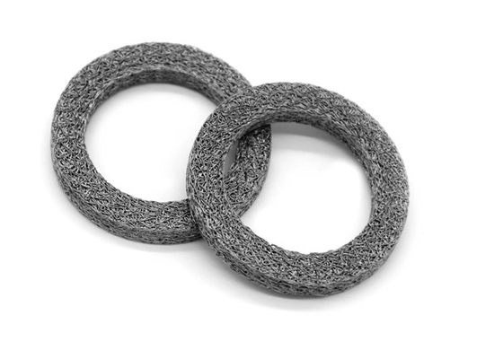 Sus 2mm Size Knitted Stainless Steel Mesh Width 22mm For Gas Liquid Filter