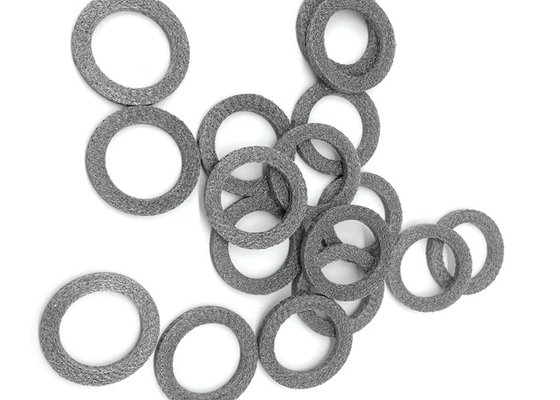 O Ring Wire Mesh Filter Element Metal Shield Washer For Electronics Industry