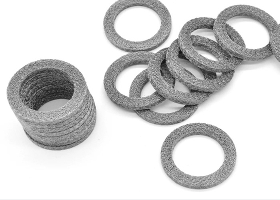 Customize Compressed Knitted Wire Mesh 316l Od160 Id70 Thickness 21mm