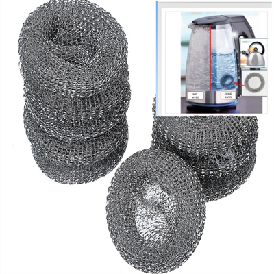 Dia 4cm Thickness 2cm 304 Stainless Steel Cleaning Ball For Kettle