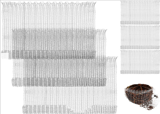 Din En 10204 Standard Wire Mesh Knitted For Demister Pad Gas Liguid Separator