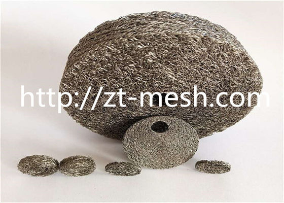Metal Exhaust System Knitted Wire Net Dia 80*25*10mm Wire Mesh Gasket For Automobile Industry OEM