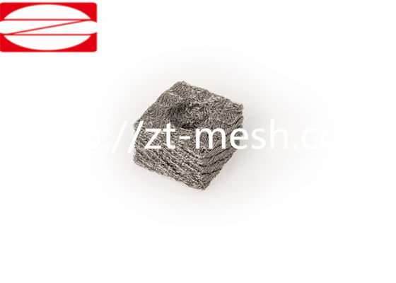 Stainless Steel Wire Meshcompressed Knitted Wire Mesh 14x10mm For Snow Foam Lance Filter