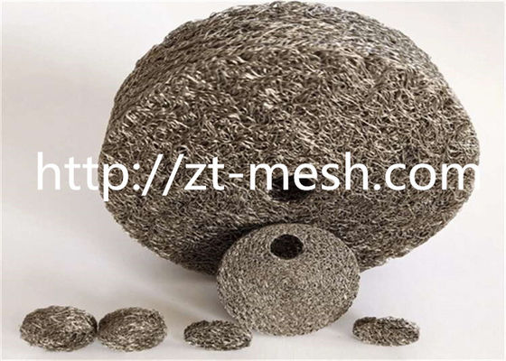 Stainless Steel Knitted Mesh Exhaust Gaskets Od25*25*10mm Manufactured For Reduce Exhaust