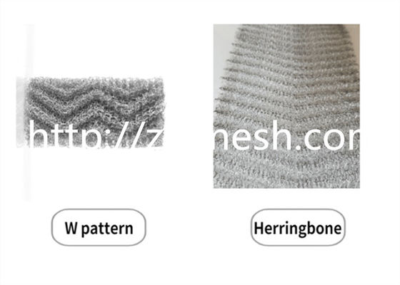 Width3.8-50 Corrosion Resistant Compressed Knitted Wire Mesh Ideal For Chemical Processing And Oil Gas Industry