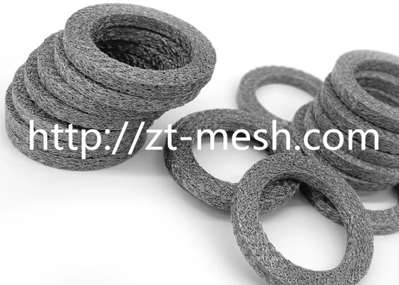 14 X 10mm Diameter Compressed Knit Wire Mesh For Industrial