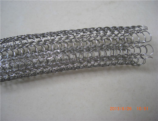Corrugated Knitted Wire Mesh 5cm 10cm 15cm 0.23mm Gas Liquid Filter