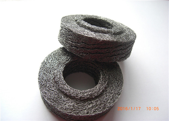 10-100mm Dia Knitted Wire Mesh filter High Filtering Performance Anti Corrosion