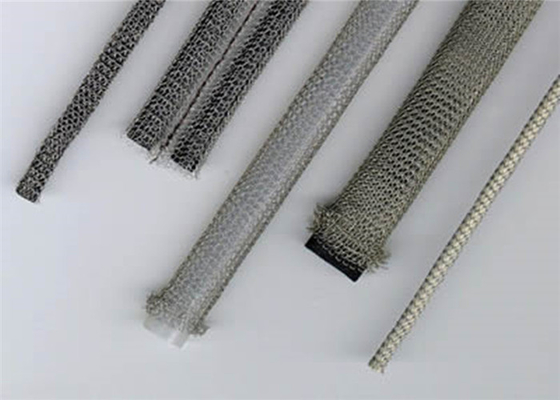 3mm-10mm Pure Copper Knitted Mesh Corrosion Resistant OEM Shielding Wire Mesh