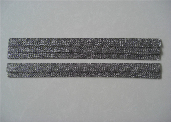 304N Stainless Steel Knitted Wire Mesh Black Customizable