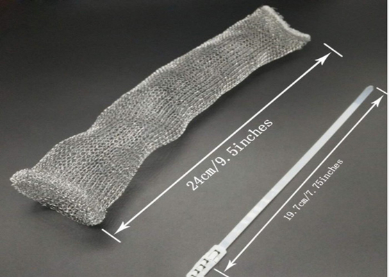 SS 304 Filter Mesh Bags 50ft 100ft 3cm - 1m Abrasion Resistance