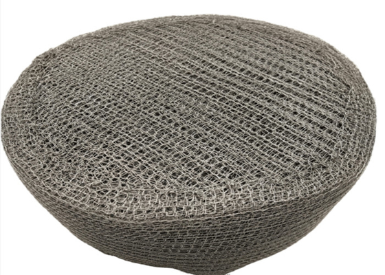 SS316L Knit Mesh Demister Mist Eliminator 500mm Width With Irregular Hole