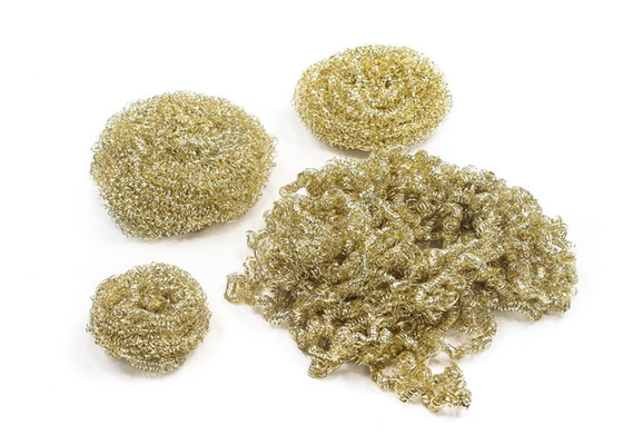 12mm Stainless Steel Cleaning Ball Household Flat Copper Plated