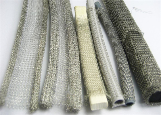 Tinned Copper Tube Shape Knitted Mesh Shielding Diameter 3mm For Mechanical