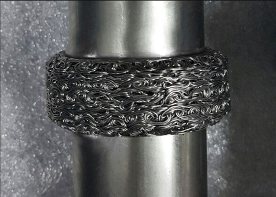Metal 35mm Knitted Wire Mesh For Car Engine Catalysts Exhaust Muffler